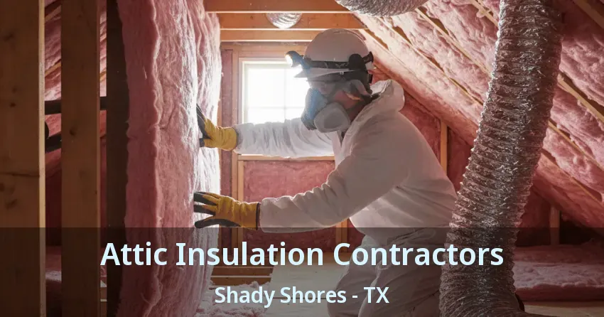 Attic Insulation Contractors Shady Shores - TX