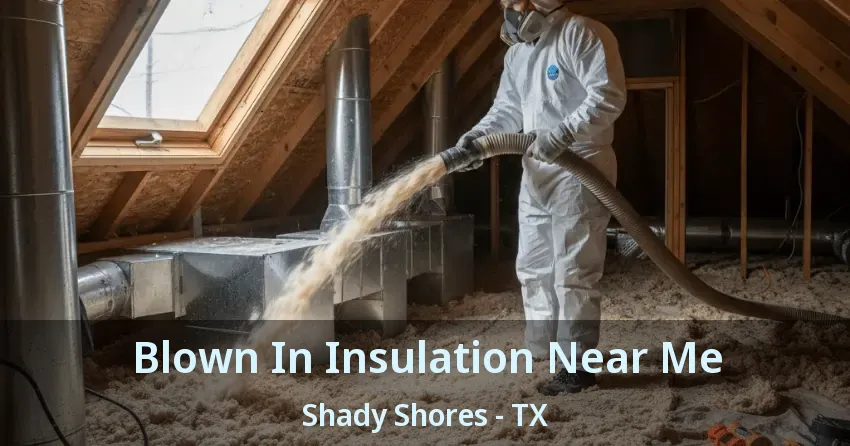 Blown In Insulation Near Me Shady Shores - TX