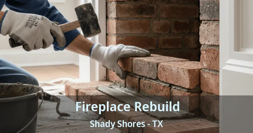 Fireplace Rebuild Shady Shores - TX
