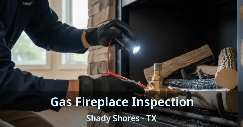 Gas Fireplace Inspection Shady Shores - TX