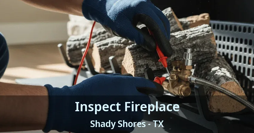 Inspect Fireplace Shady Shores - TX