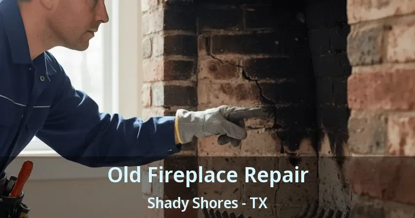 Old Fireplace Repair Shady Shores - TX