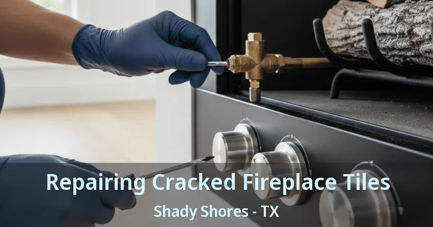 Repairing Cracked Fireplace Tiles Shady Shores - TX
